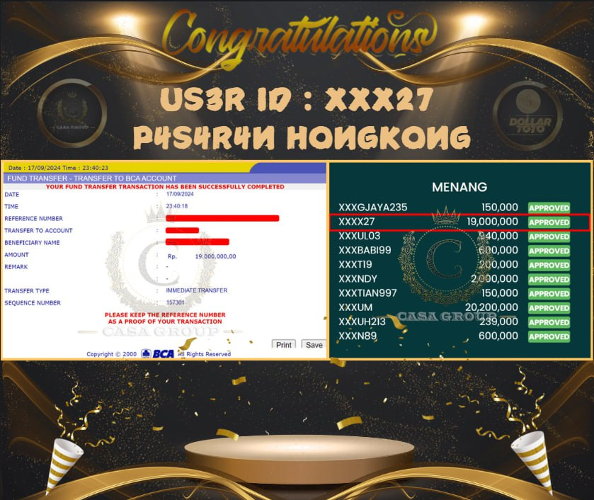 JACKPOT LAGI DI DOLLARTOTO PASARAN HONGKONG LUNAS